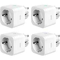 Enchufe Inteligente Zoozee WiFi Enchufe Smart 16A Inteligente Plug Compatible con Google Home Amazon Alexa- App Control…